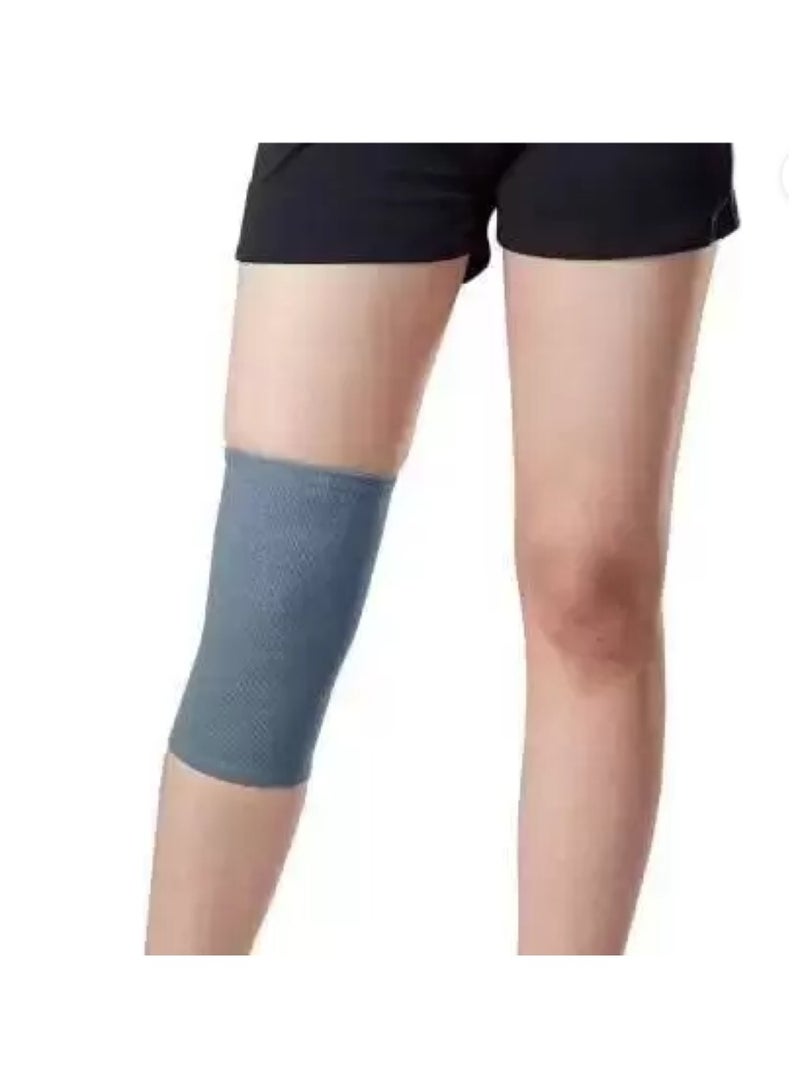 SuperOrtho Elastic Knee Support For Free movement of Knee Color Grey - Image 1