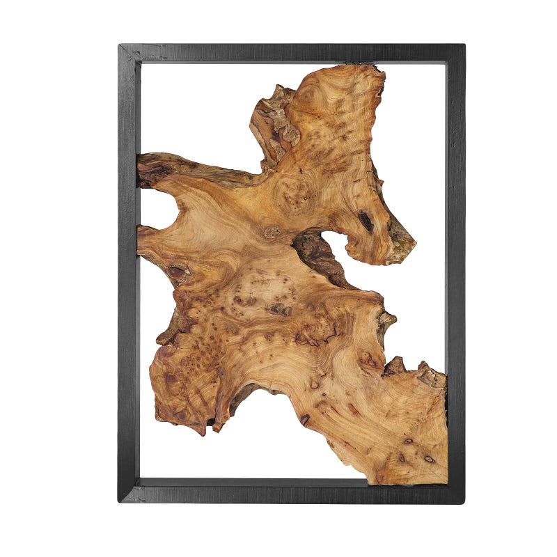 NAHARO 16''*12''Modern Wood Wall Decor- Natural wood Handcrafted Rustic Charm for Your Home - Perfect for Living Room, Bedroom,Kitchen,or Office - Image 1