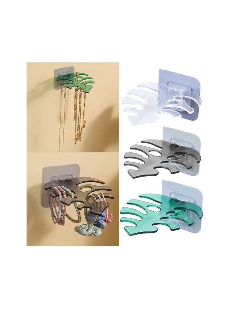 3 pieces multifunctional Wall Hanger Display Jewelry Holder Storage - Image 1