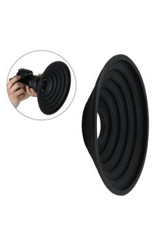 Y&D Rubber Lens Hood, Anti-Reflective Silicone Collapsible Len Blocks Unnecessary Reflection and Glare, Compatible with Nikon, Canon, Pentax, Sony 50-70mm Camera  - Image 2