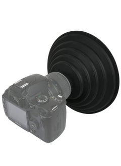 Y&D Rubber Lens Hood, Anti-Reflective Silicone Collapsible Len Blocks Unnecessary Reflection and Glare, Compatible with Nikon, Canon, Pentax, Sony 50-70mm Camera  - Image 3