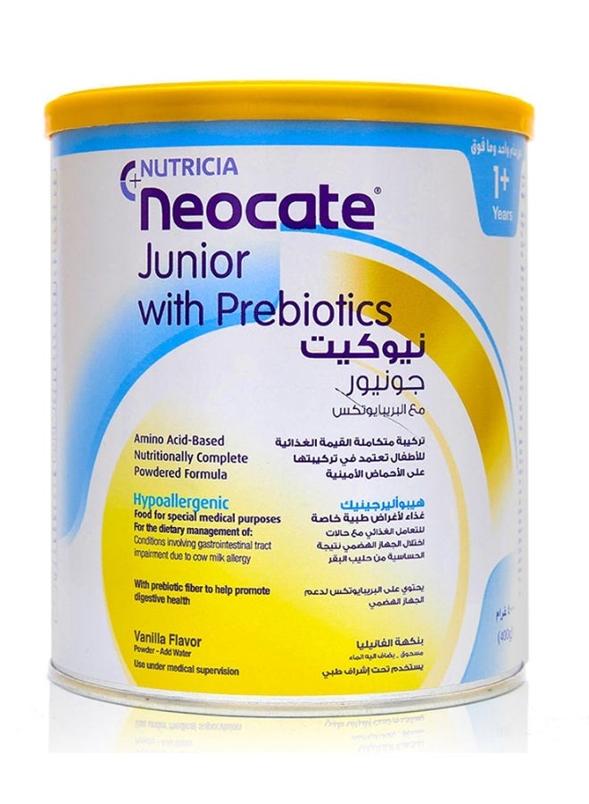 Neocate Nutricia Neocate Junior with Prebiotics Vanilla Flavor Formula Powder 400g - Image 1