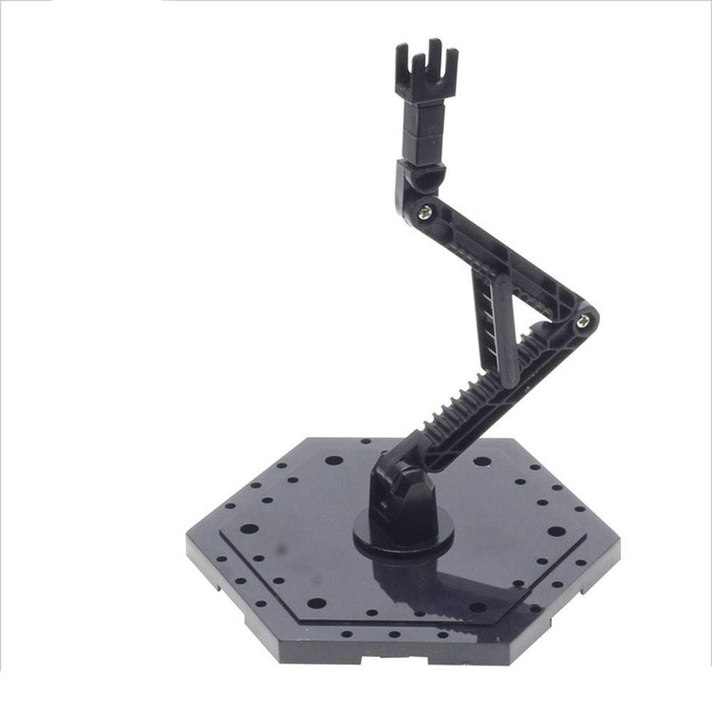Bioristar HG RG Hobby Action Base Model Stand Hobby Display Stand Pack of 2 (1/144 Scale) (2pcs Black) - Image 2