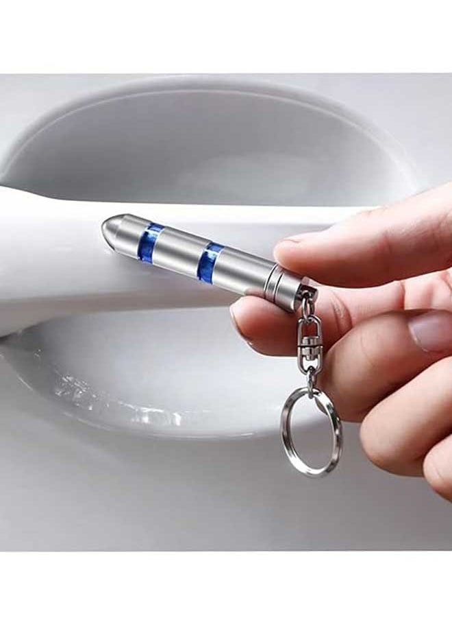 Ocean - Car Static Eliminator,Chromium Plated Alloy Material, Can Quickly Dissipate Electricity, Must-Have In Winter, Allowing You To Get Rid Of Static Electricity,Keychain Design Can Be Used As A Decoration - Image 1