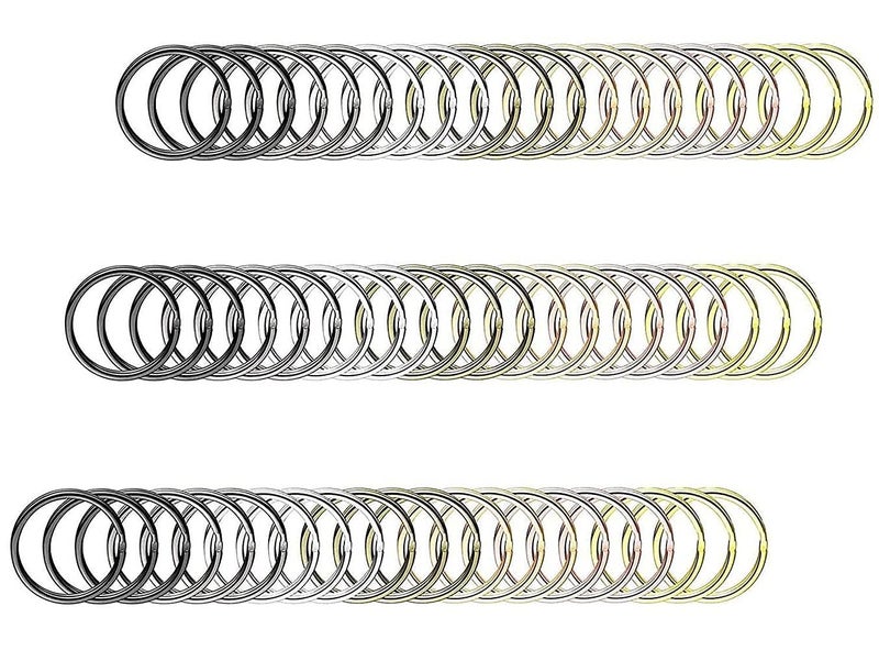 DIY Crafts DIY DIYC13855 Crafts O Ring Silver Metal NonWelded O Ring for Macrame Camping Belt Dog Leashes Hardware Bags and More Craft Project Colour Novelty Special Use Clothing 50 Pcs Silver Large - Image 2