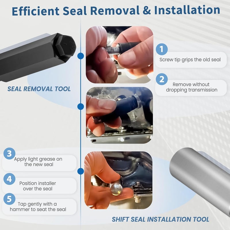 Camoo Seal Remove and Install Tools Kit for GM 4L60E 4L80E Transmission Shifter - Image 5