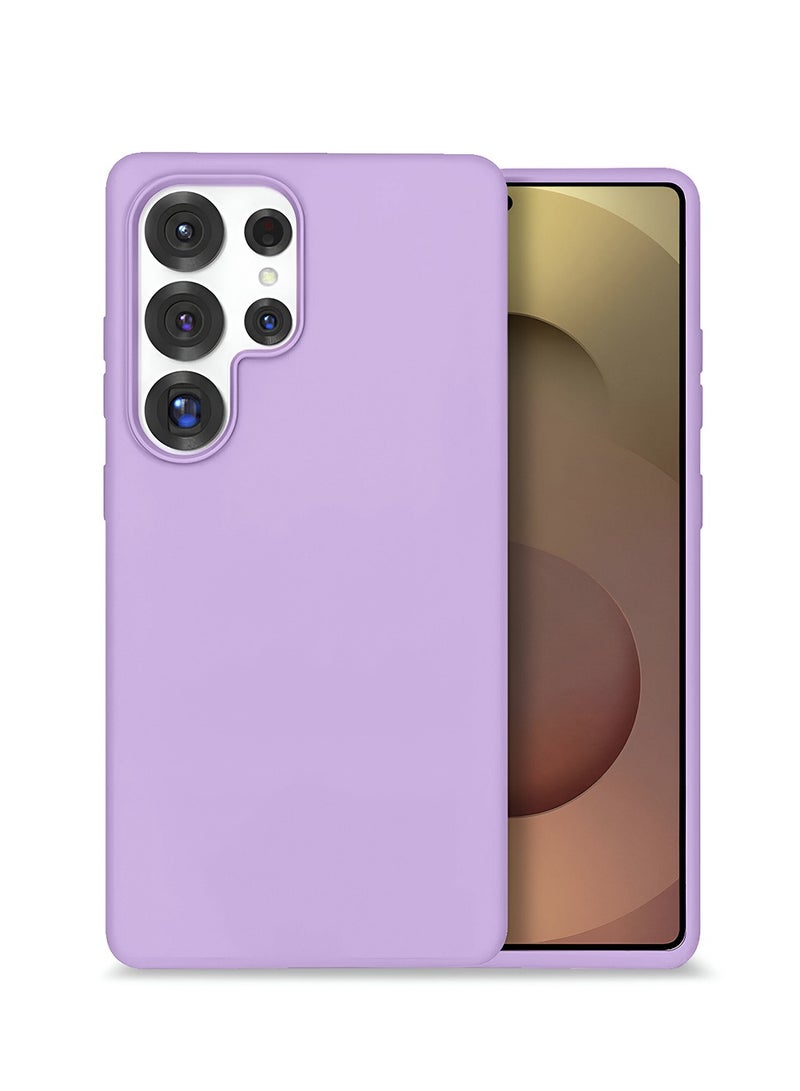 Wtech Samsung Galaxy S25 Ultra 5G 2025 Super Slim, Skinny Seam Like Hard Shell PC Magsafe, Rised Lips Corner Protection Case Cover (MCMPMN) - Baby Purple - Image 1