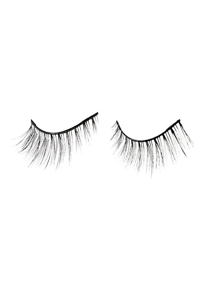 KIS Faux Eyelashes 100% Human Hair Blend Glamorous Handcrafted Versatile Hairpiece Snapon Natural Look And Feel Cruelty-Free New Tapered End Completely Cruelty Lashes For Women - Image 2