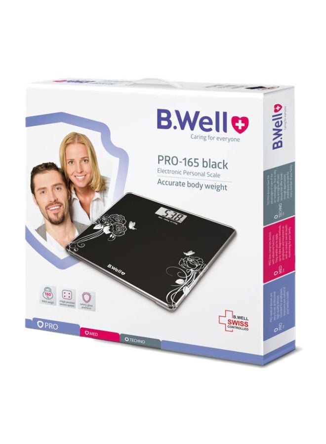 B.Well Digital Personal Weighing Scale – PRO 165 - Image 1