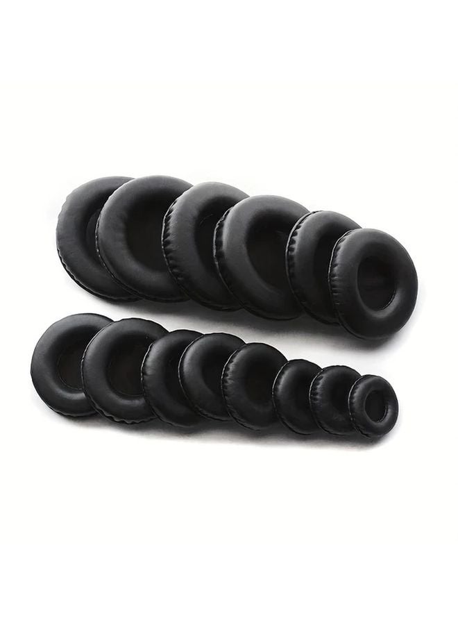 Replacement Ear Pads 2pcs Set 65cm PU Leather Memory Foam Universal Headphone Cushions - Image 5