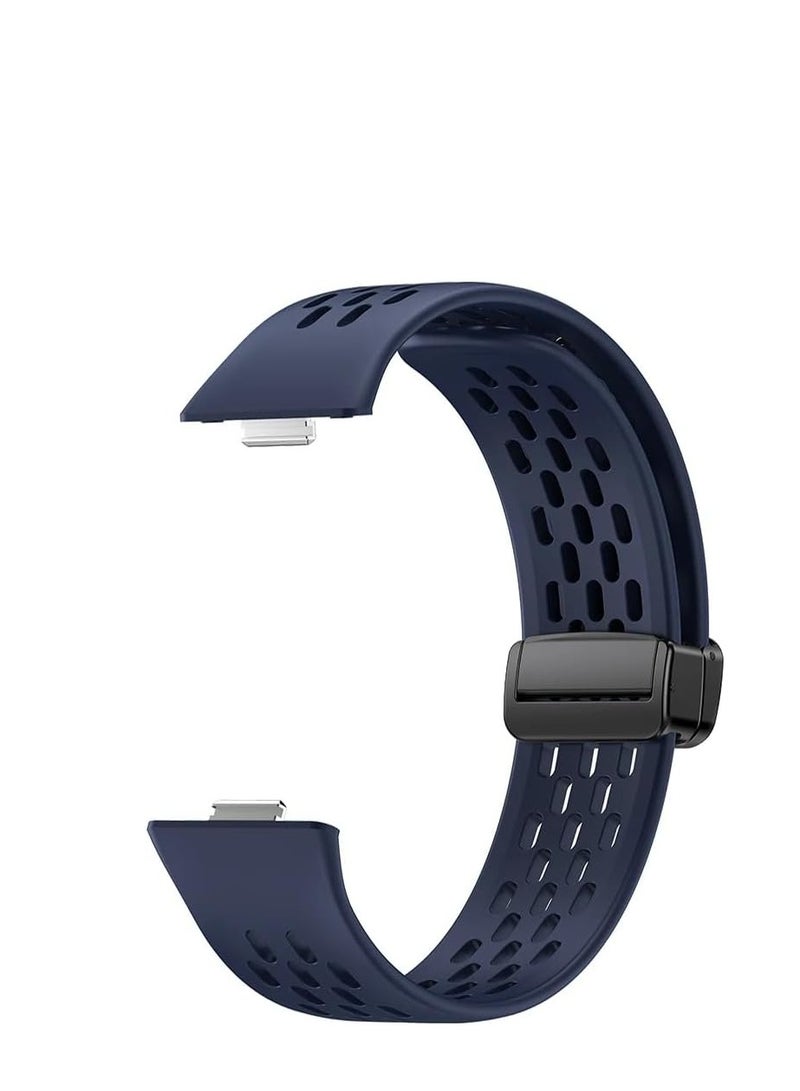 Magnetic Compatible with Huawei Watch Fit 3 2024-New Breathable Silicone Magnetic Strap-Bracelet - Image 2