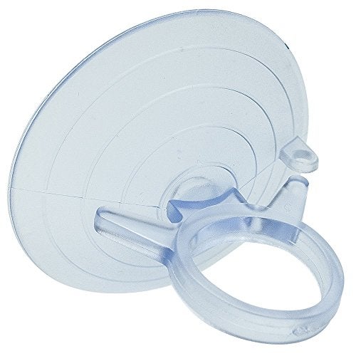 GiftWrap Etc. Clear Plastic Suction Cups with Loops - 4.5 cm (1.75 in) Wide, Set of 10 - Image 2