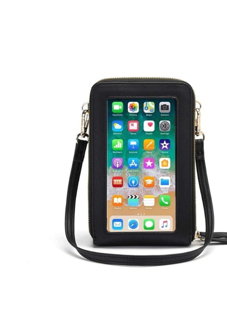 ZUOMIDIE Lightweight Crossbody Phone Bag for Women, Small Shoulder Bag Cell Phone Wallet Purses and Handbags with 14 Credit Card Slots  - Image 1