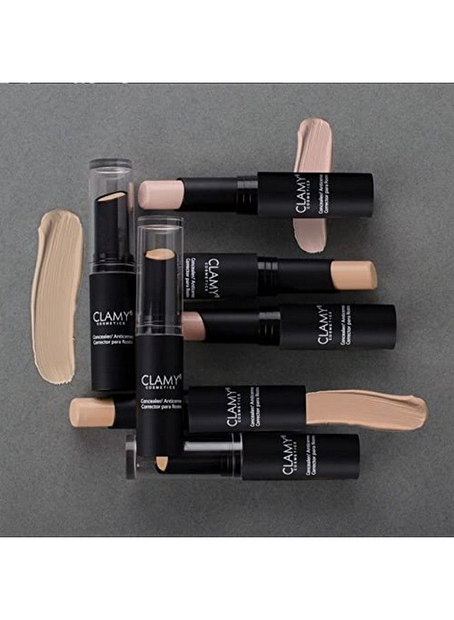 Clamy Full Cover Concealer Stick For Long Lasting Exquisite Flawless Color Correction 3.7G Light Beige - Image 5