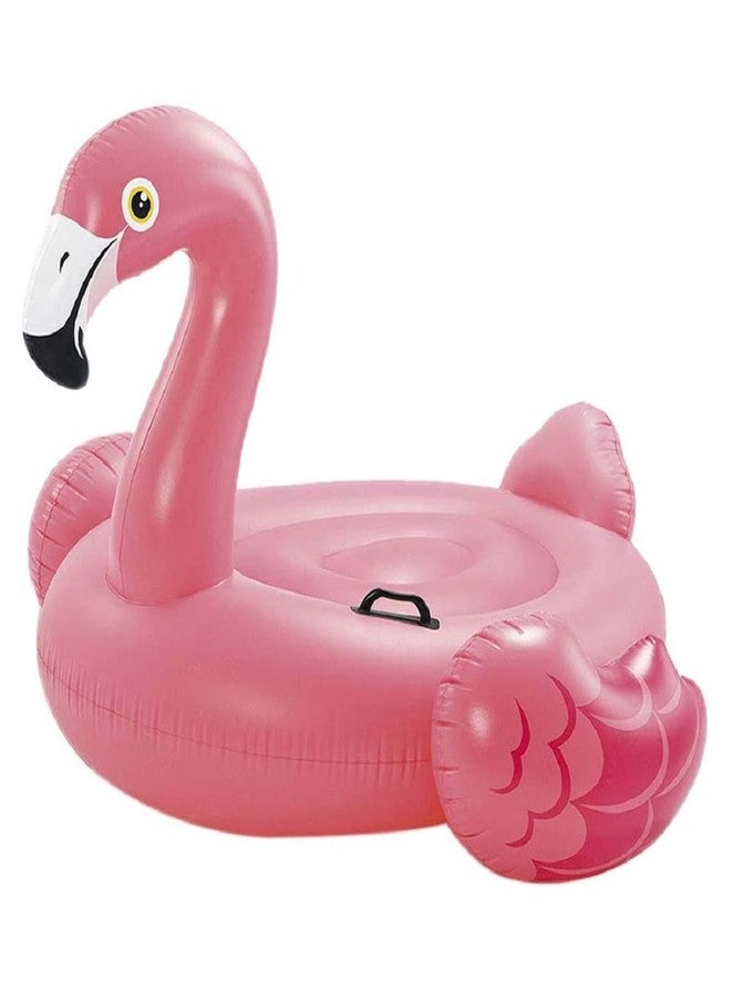 VWretails Flamingo swan Floating Swimming Pool Float Ride-on-Pink - Image 1