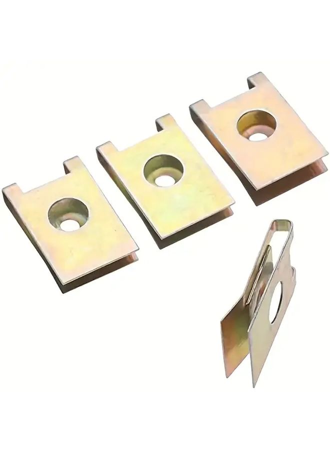 Golden Universal Quick Thread Gaskets 20pcs Auto Parts Metal Iron J98 - Image 4