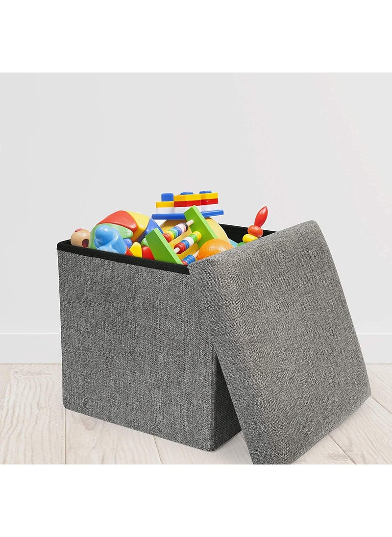 BLISS START BLISS START Foot Stool Foot Stool Small Ottoman Foot RestSmall Foot StoolFoot Stool Under Storage Wood Foot Stool for Living Room Bedroom and Kitchen 1pc Multi Color  - Image 5