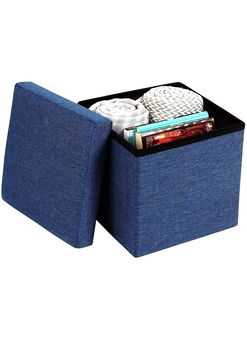 BLISS START BLISS START Foot Stool Foot Stool Small Ottoman Foot RestSmall Foot StoolFoot Stool Under Storage Wood Foot Stool for Living Room Bedroom and Kitchen 1pc Multi Color  - Image 3