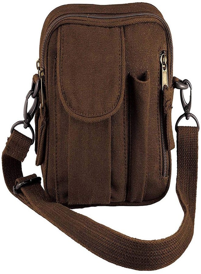 Rothco Excursion Organizer Shoulder Bag, Brown - Image 4