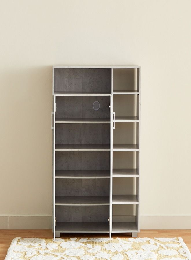 Home Box Patara Derby 21-Pair Shoe Cabinet With 2 Doors 31x114x79 cm  - Image 4