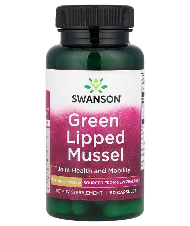 Green Lipped Mussel 500 mg 60 Capsules