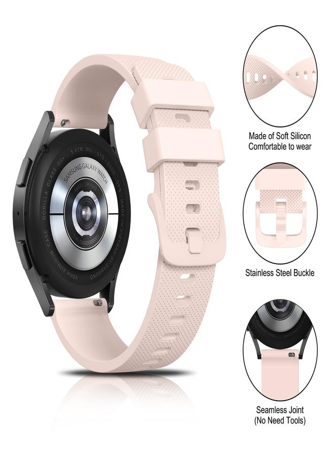 Vanjua 18mm Watch Bands Quick Release Replacement Wristband, 4 Pack Soft Silicone Waterproof Sport Straps Band for Men Women - Image 2