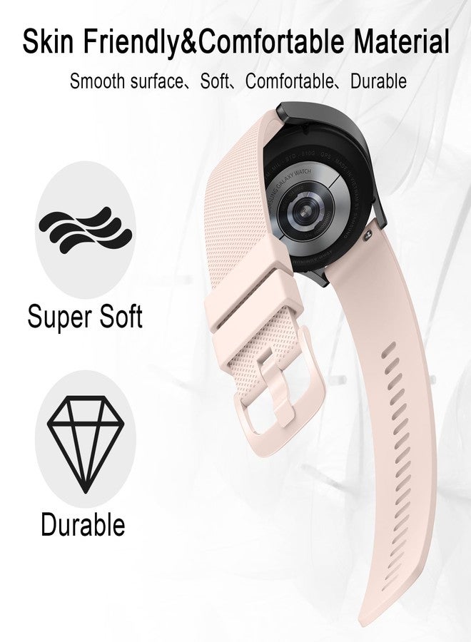 Vanjua 18mm Watch Bands Quick Release Replacement Wristband, 4 Pack Soft Silicone Waterproof Sport Straps Band for Men Women - Image 3