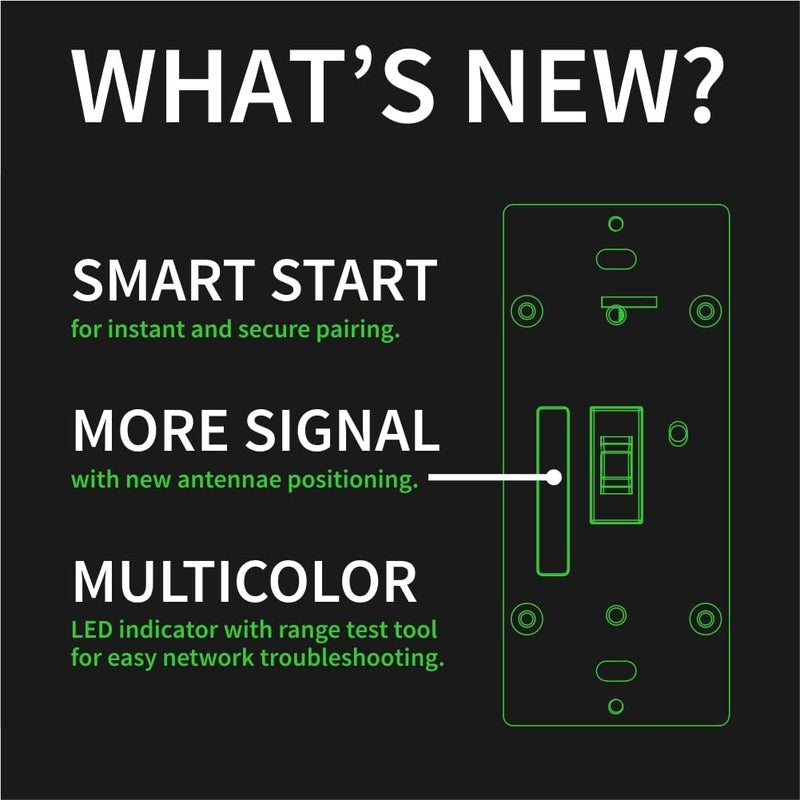 ZOOZ 700 Series Z-Wave Plus On/Off Toggle Switch ZEN73, White | Direct 3-Way (No Add-On Switch Needed) | Z-Wave Hub Required - Image 4