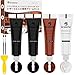 Grpoche Black Leather Repair Kit for Furniture Leather Couch Repair Kit for Car Interior Car Seats Sofa Jacket and Purse Vinyl Repair Kit with Color Matching Guide Restores Artificial Genuine Pleather - Image 2