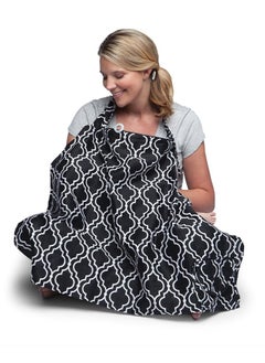 Moro Moro Breastfeeding Cover with Adjustable Strap – Full Coverage & Breathable Fabric  - Image 4