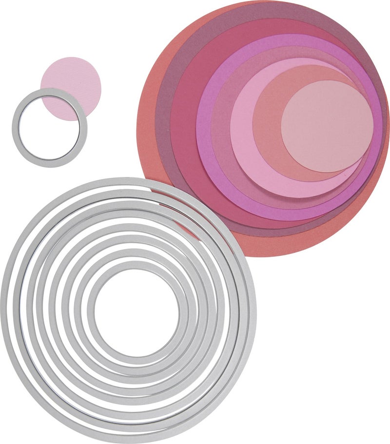 Sizzix Framelits Die Set 8/PK - Circles - Image 3