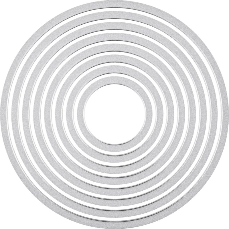 Sizzix Framelits Die Set 8/PK - Circles - Image 1