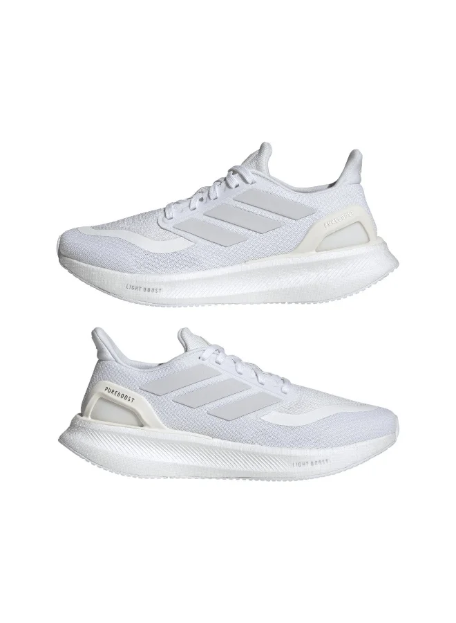 Adidas Adidas Pureboost 5 W White Running Shoes For Women