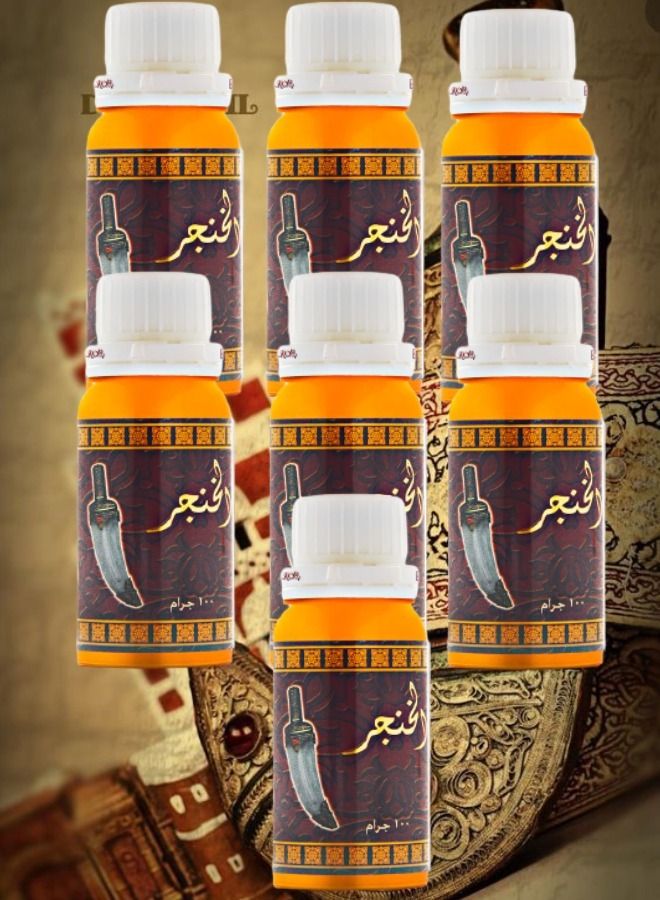 بانافع 7 قطع عطر زيتي الخنجر 100 جرام