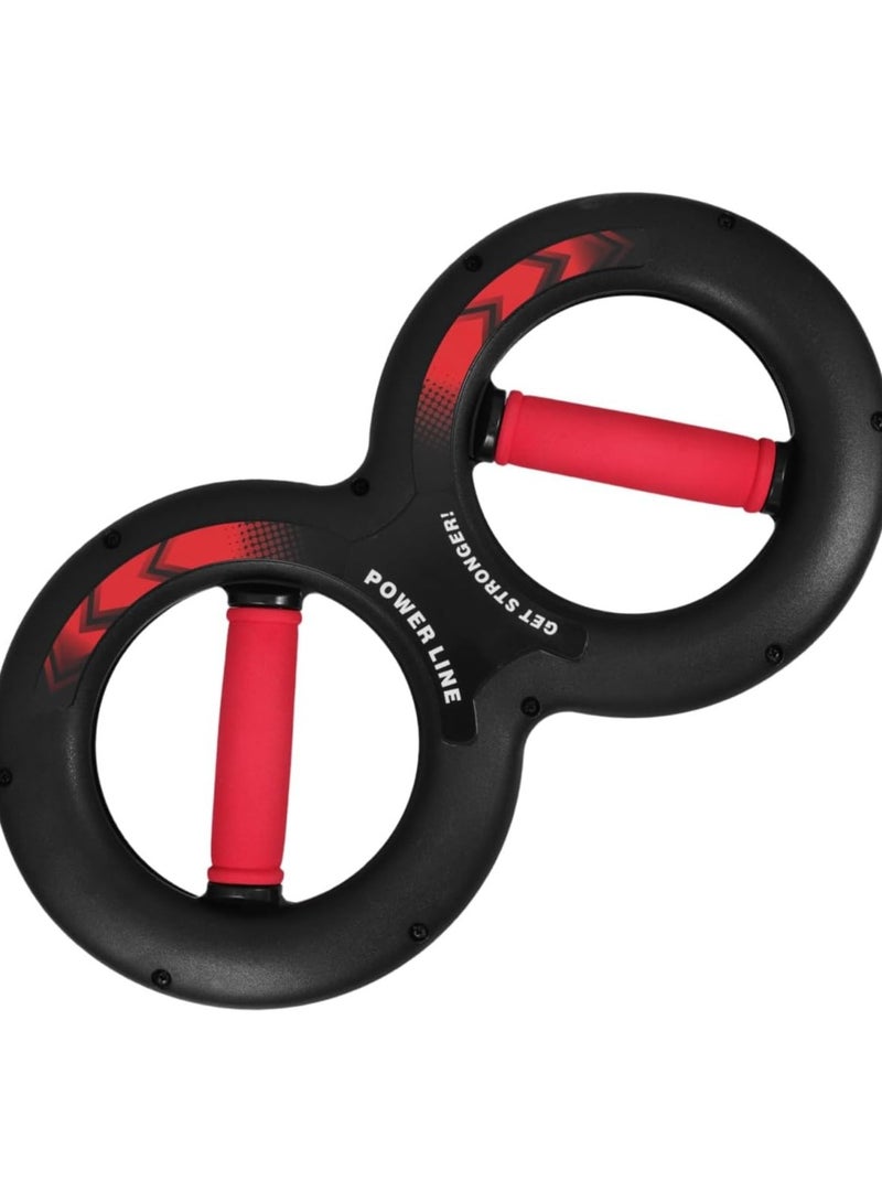 Chest Trainer Arm Exercise Equipment Arm Muscle Exerciser Barbell Power Hand Grip Strengthener Chest Expander Chest Spring Arm Strengthener Devices Hand Clip Fitness Sports(15Kg) - Image 1
