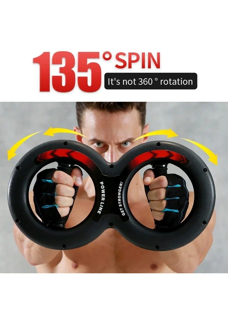 Chest Trainer Arm Exercise Equipment Arm Muscle Exerciser Barbell Power Hand Grip Strengthener Chest Expander Chest Spring Arm Strengthener Devices Hand Clip Fitness Sports(15Kg) - Image 4
