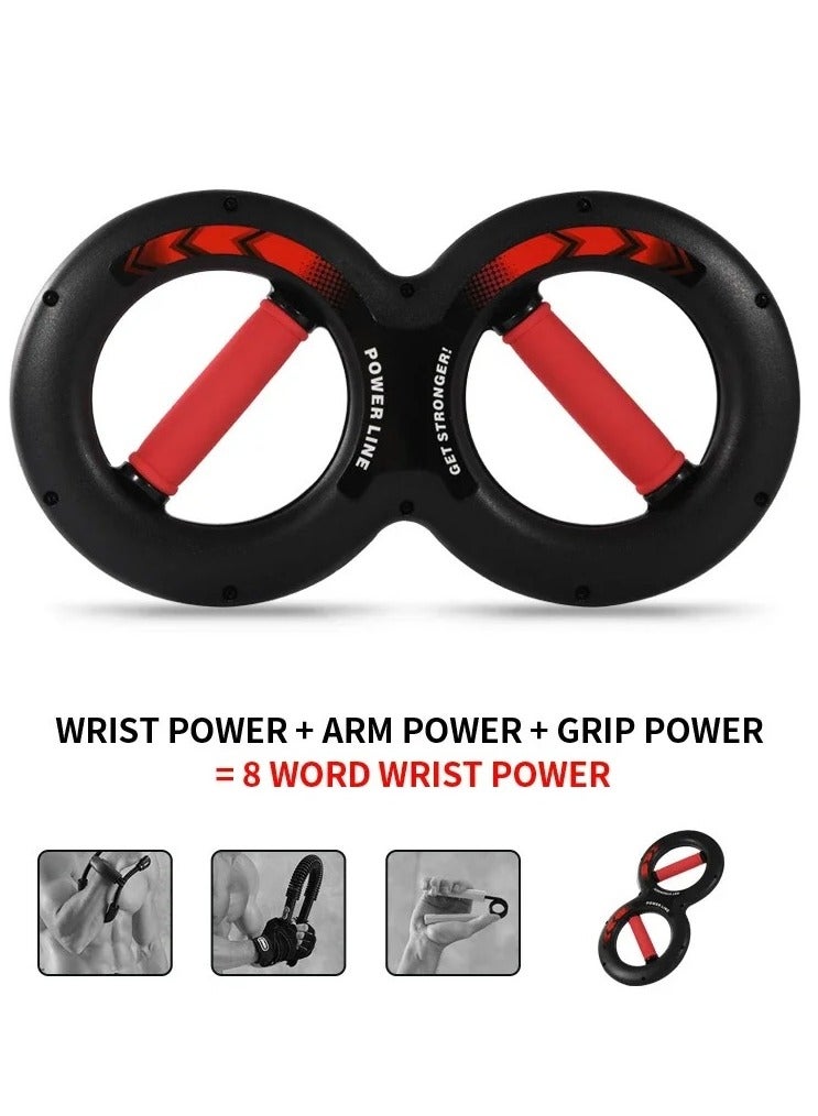 Chest Trainer Arm Exercise Equipment Arm Muscle Exerciser Barbell Power Hand Grip Strengthener Chest Expander Chest Spring Arm Strengthener Devices Hand Clip Fitness Sports(15Kg) - Image 5