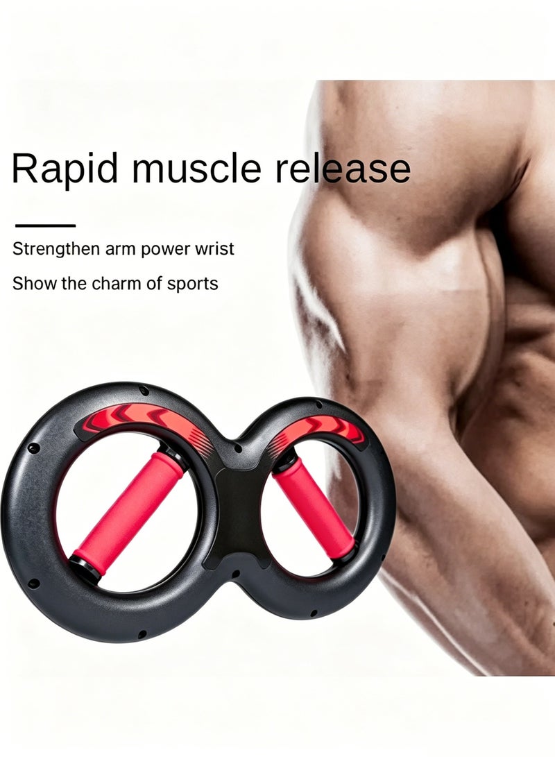 Arm Exercise Equipment Arm Muscle Exerciser Arm Power Hand Grip Strengthener Chest Spring Arm Strengthener Devices Hand Clip Fitness Sports(15Kg) - Image 2