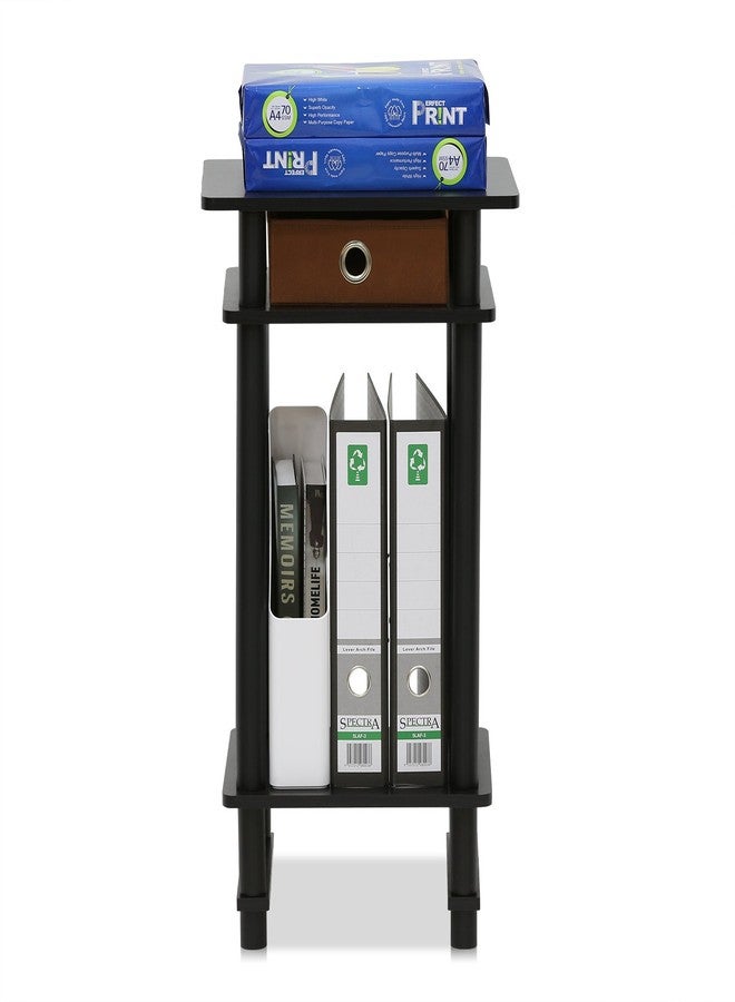 Furinno 17017 Turn-N-Tube End Table, 1-Pack, Espresso - Image 5