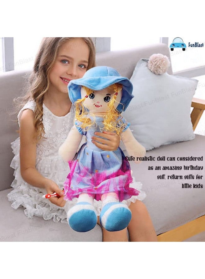 FunBlast Dolls for Girls - Soft Dolls for Girls, Doll for Kids, Doll for Baby Girl, Soft Toys for Girls, Plush Toys for Girls, Stuffed Toys, Return Gifts for Kids - Made in India - Image 2