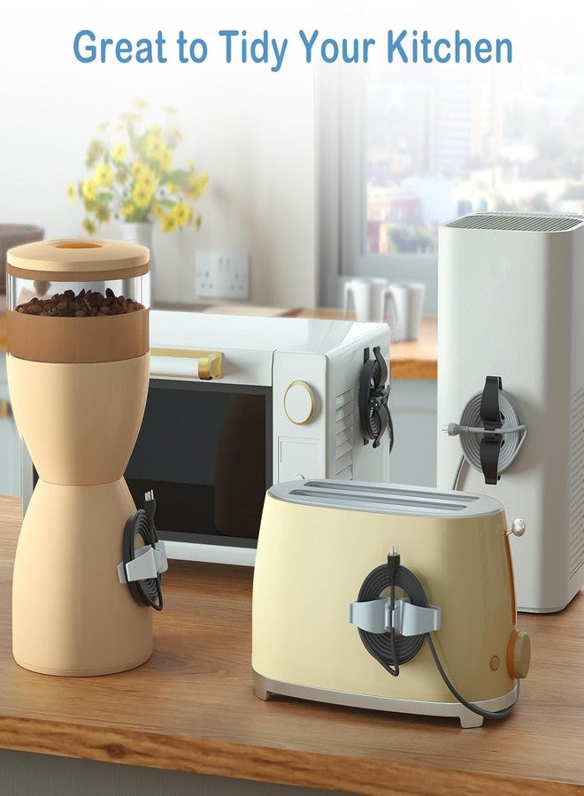 DEAL NUT Cord Organizer For Appliances,Upgraded Kitchen Appliance Cord Organizer Stick On Appliance Wire Organizer For Kitchen Appliances Mixers,Coffee Makers,Pressure Cooker,Air Fryer (4) - Image 5