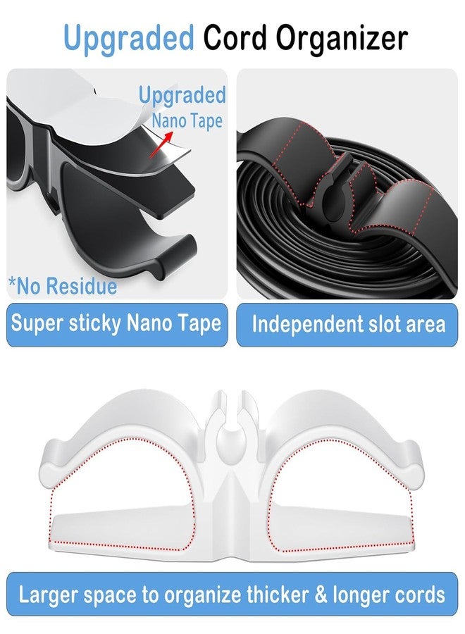 DEAL NUT Cord Organizer For Appliances,Upgraded Kitchen Appliance Cord Organizer Stick On Appliance Wire Organizer For Kitchen Appliances Mixers,Coffee Makers,Pressure Cooker,Air Fryer (4) - Image 2