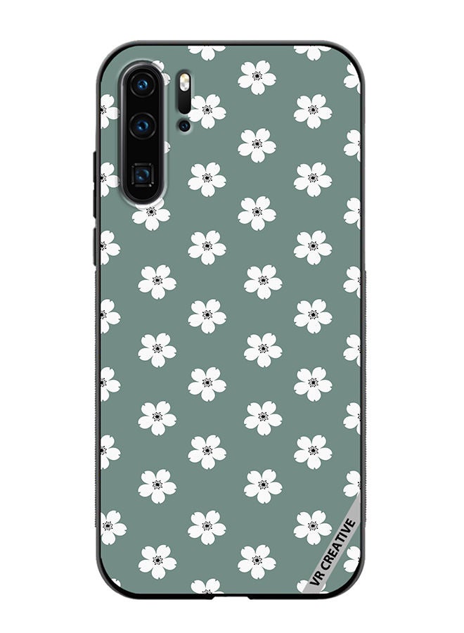 VR CREATIVE Protective Case Cover For Huawei P30 Pro Flower Design Multicolour - Image 1