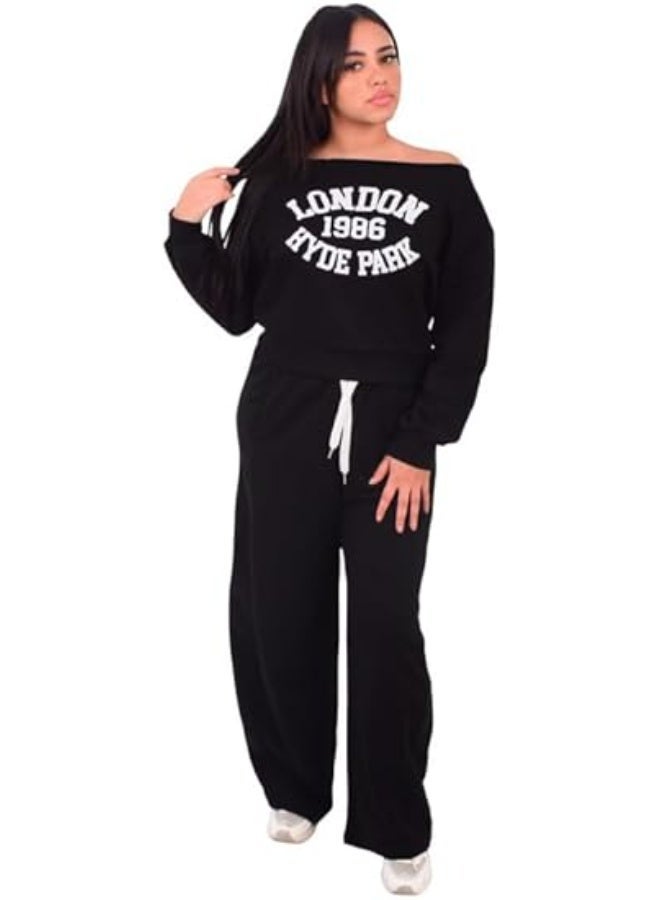 Mosca Wear Barrel Fit Comfy Cotton Sweatpants for Women - Image 2