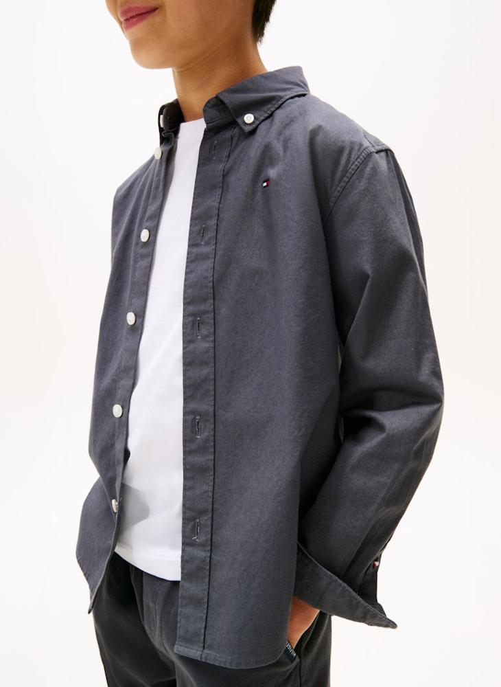 تومي هيلفيغر سراويل أساسية للأطفال بقصة عادية - Image 3