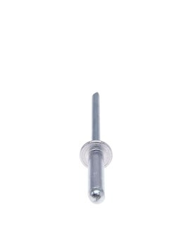 AQSON 4mm x 10mm Alloy Rivets, 100 Pack – Rivets for Metal, Blind Rivet, Dome Head Rivet, Aluminium Body and Steel Mandrel Pop Rivets for Tinplate, Metal Fastening, Leather – Push Rivets  - Image 3