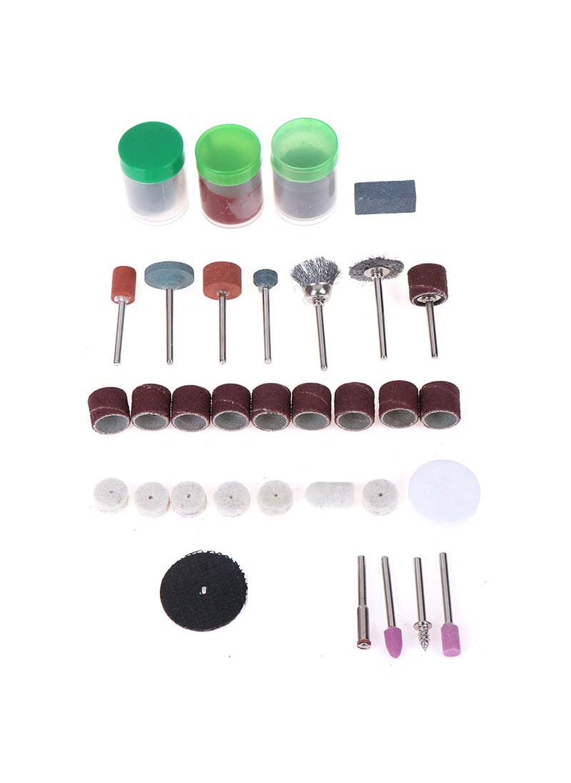 uptodateproducts uptodateproducts 105Pcs Mini Electric Drill Grinder Rotary Tool Grinding Polishing Cutter Set  - Image 1