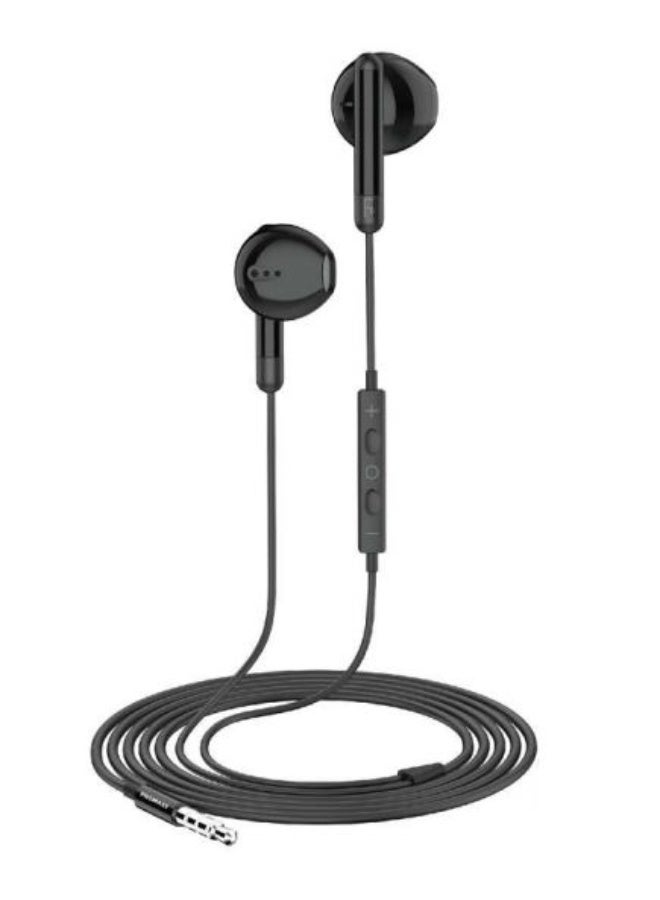 PROMASS PM0121 3.5mm Wired Stereo Earphones Headset– High Quality Music Headphones with Mic