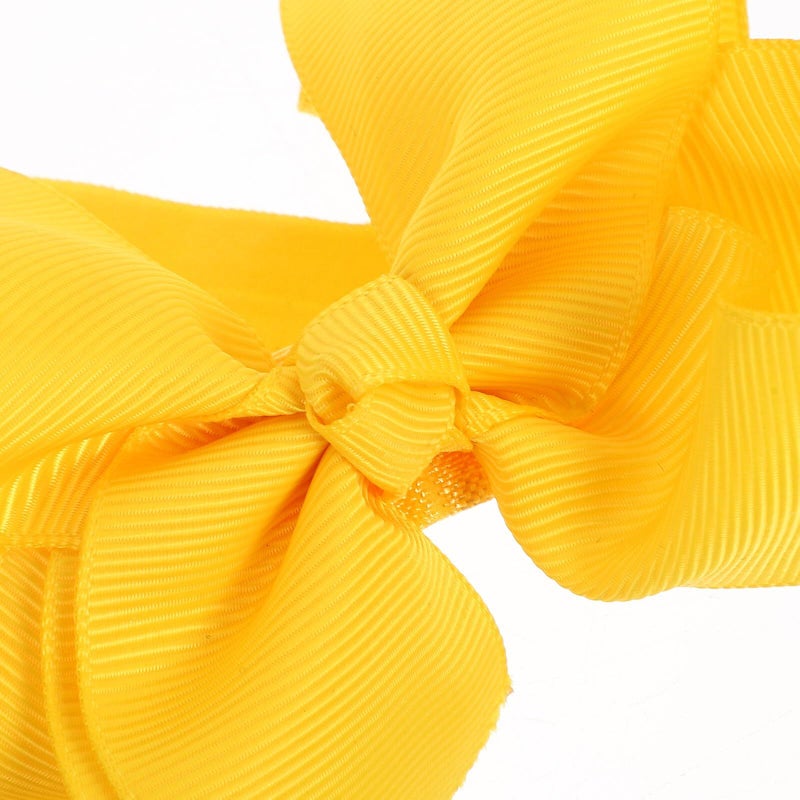 Mikikit 12pcs Knot Hair Bows Butterfly Design Headbands For Newborn - Image 4
