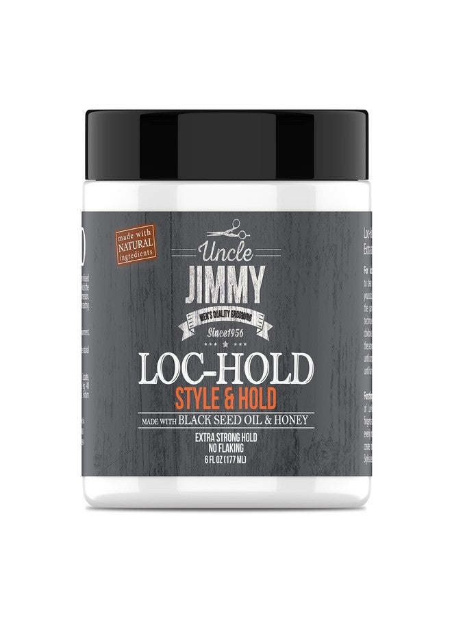 Uncle Jimmy Loc Hold Premium Hair Styling Pomade/Hair Wax - Medium to Strong Hold Clear Thick Formula Palmade 6 Fl Oz - Image 3